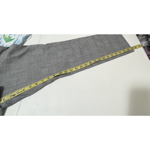 ZARA Women’s Gray Ankle Dress Pants Size 8 Business Career Trousers Waist 33 EUC - Picture 8 of 10